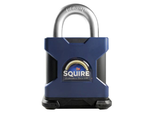 Squire SS65SBX SS65S Stronghold Solid Steel Padlock 65mm CEN5 Boxed - HSQSS65SBX