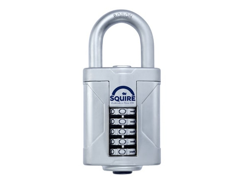 Squire VULCAN COMBI 60 Vulcan Open Boron Shackle Combination Padlock 60mm - HSQVC60
