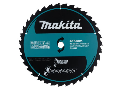 Makita E-24848 Efficut T.C.T Saw Blade 415 x 30mm x 35T - MAKE24848