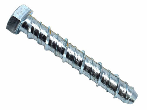 MASONMATE® 0855M600100 Hex Concrete Screwbolt M14 x 100mm (25) - MAMSBHM14100