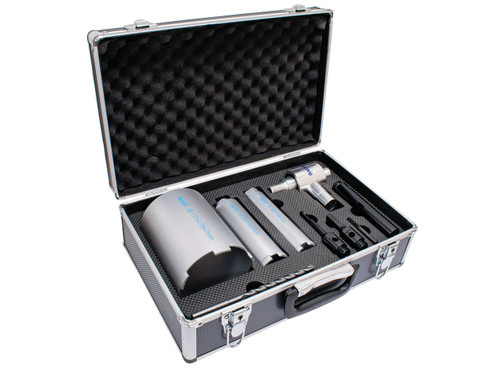 MEXCO A10DCDKITEXT3 Dust Management Core Drill Kit, 9 Piece - MEXA10DMCDK9 - main image