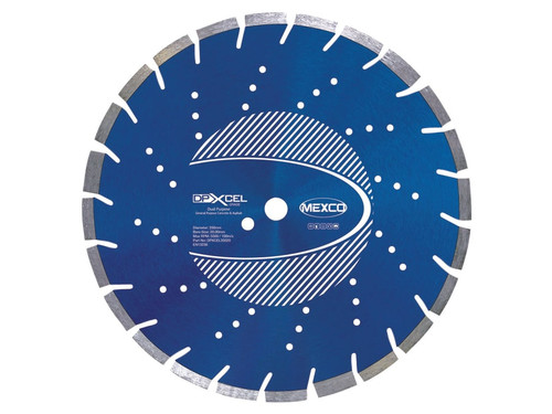 MEXCO DPXCEL35020 XCEL Grade Dual Purpose Diamond Blade 350 x 20mm