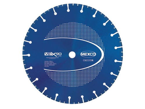 MEXCO VBX9030020 VBX90 Grade Universal Diamond Blade 300 x 20mm - MEXVBX90300