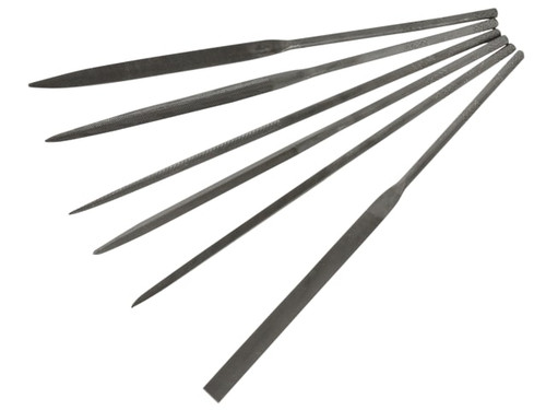 Crescent Nicholson® 42030L Red Wallet Needle Mini File Set 6 Piece 42030 - NICMFSET