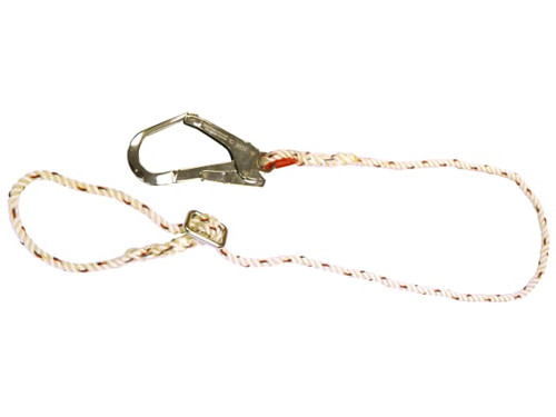 Scan JE321031A Fall Arrest Rope Lanyard 1.28m - SCAFALYRFIX