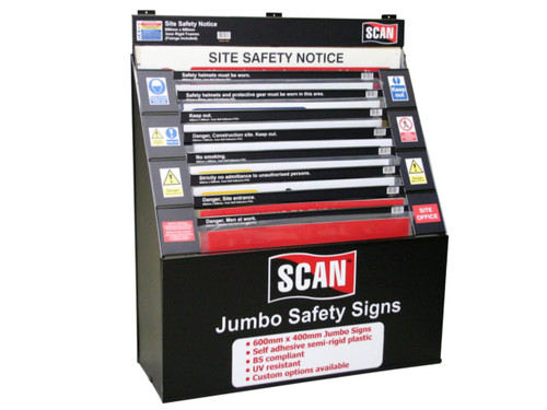 Scan MKIT61TB Signs Display - 36 Large Signs - SCASSDIS36