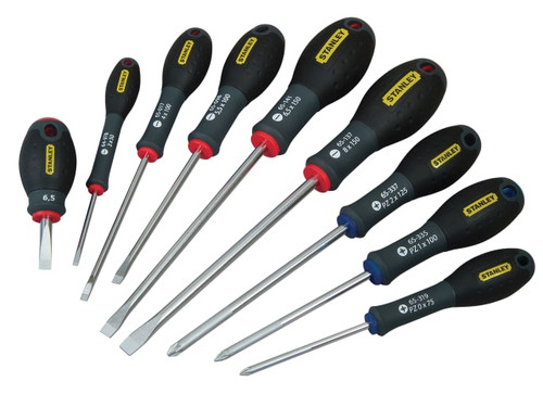 STANLEY® Hand Tools 5-65-424 FatMax® Screwdriver Set, 9 Piece - STA565424