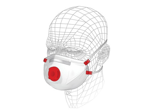 Vitrex S40410 Premium Valved Multipurpose Respirator P3 (Pack 3) - VITS40410