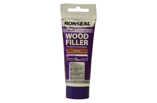 Ronseal 33637 Multi Purpose Wood Filler Tube Medium 100g