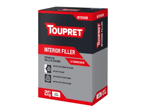 Toupret TTREB702GB Interior Filler 2kg