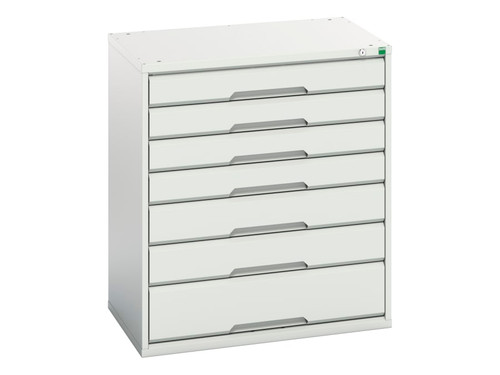 Bott 16925129.16 Verso 7 Drawer Cabinet 800 x 900mm Light Grey