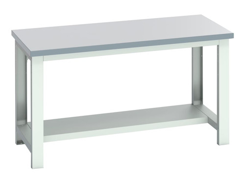 Bott 41003653.16V Cubio Bench with Half Shelf, Laminate Top 1500 x 750mm