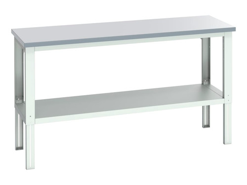 Bott 41003681.16V Cubio Adjustable Bench with Shelf, Laminate Top 2000 x 750mm