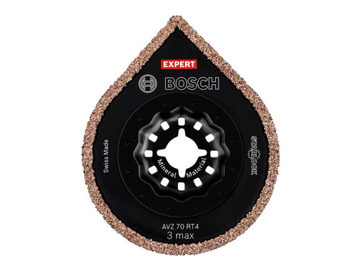 Bosch Powertool Accessories 2.608.902.055 EXPERT AVZ 70 RT4 3 max Grouting Plate 70mm