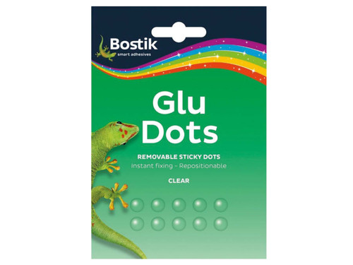 Bostik 30800951 Blu-Tack Glu Dots Removable 64's 805828