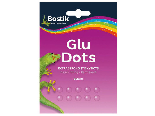 Bostik 30803719 Blu-Tack Glu Dots Extra Strength 64's 805811