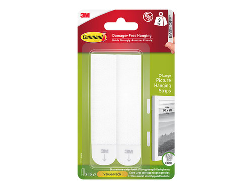 Command™ 7100337108 Command Picture Hanging Strips XL Value 4402-8
