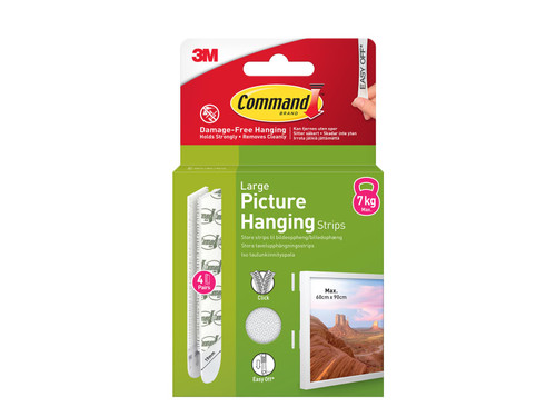 Command™ 7100336547 Picture Hanging Strips Large x 4 7100336547