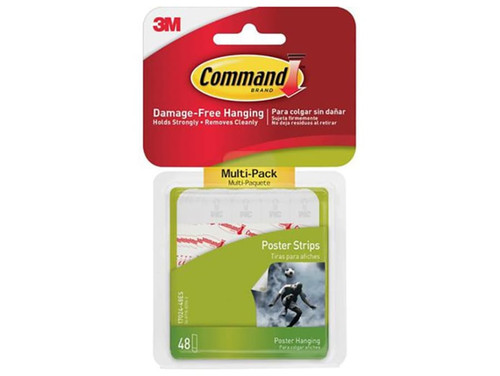 Command™ 7100336851 17024-48 Poster Strips Value Pack x 48 7100336851