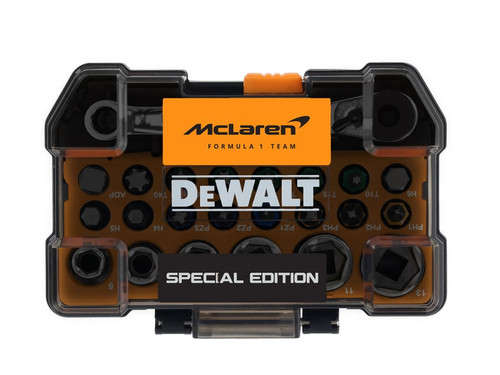 DEWALT Power Tools DT70906-QZ McLaren Screwdriving & Socket Set, 24 Piece