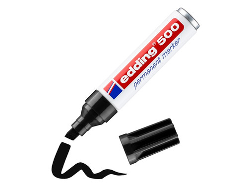 edding 4-500001 500 Permanent Marker Black