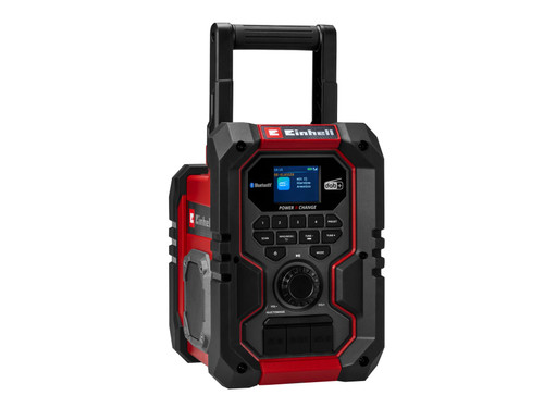 Einhell 3407995 TE-CR 18 Li DAB+/FM/BT - Solo Cordless Radio 18V Bare Unit