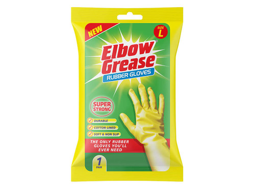 Elbow EG26 Super Strong Rubber Gloves Large EG26