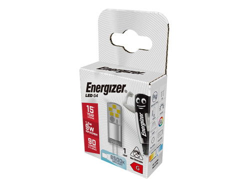 Energizer® S18745 LED G4 90 Lumens 1.2W 6500K S18745