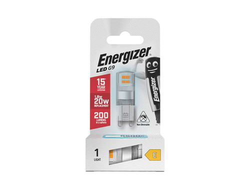 Energizer® S18749 LED G9 200 Lumens 1.8W 6500K S18749