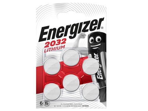 Energizer® S9086 CR2032 Lithium Coin Cell x 6 S9086