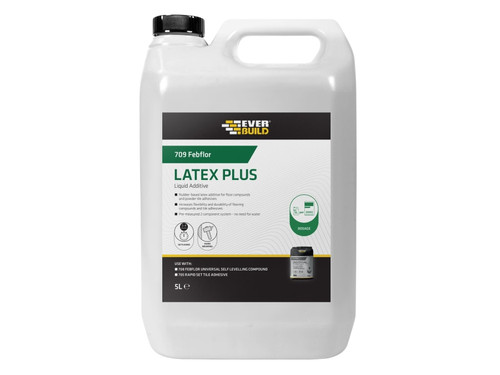 Everbuild Sika 489452 709 Floor Flex Plus Latex 5 litre
