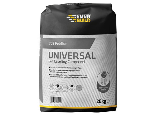Everbuild Sika 620324 708 Febflor Self Level Compound 20kg