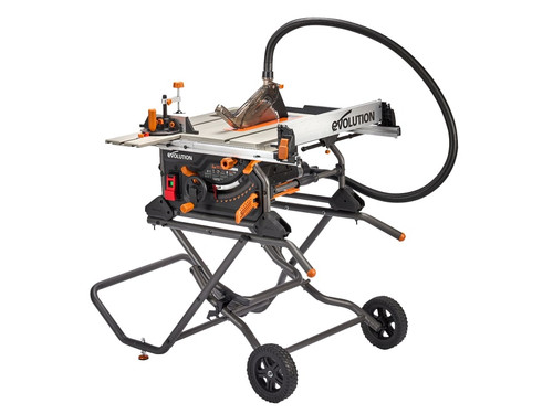Evolution 119-0016 R255TBLX+ Portable Jobsite Table Saw 1800W 240V