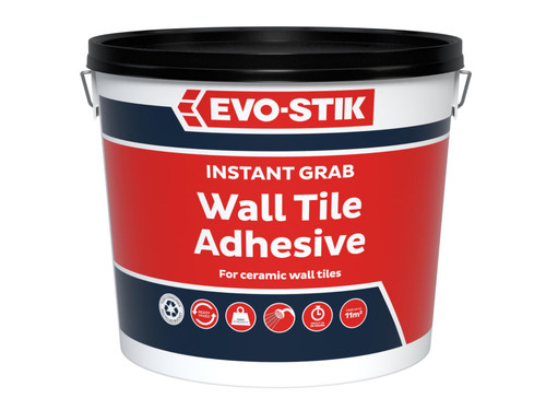 Evo-Stik 30812629 Instant Grab Wall Tile Adhesive 10 litre
