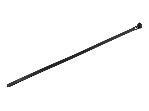 Faithfull FAICT300R Reusable Cable Tie Black 7.6 x 300mm (Pack 50)