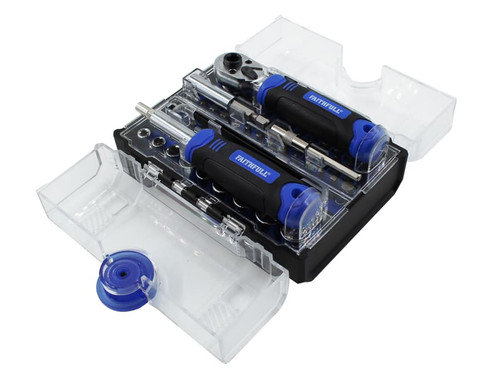 Faithfull FAISBSET78 Screwdriver and Socket Set, 78 Piece