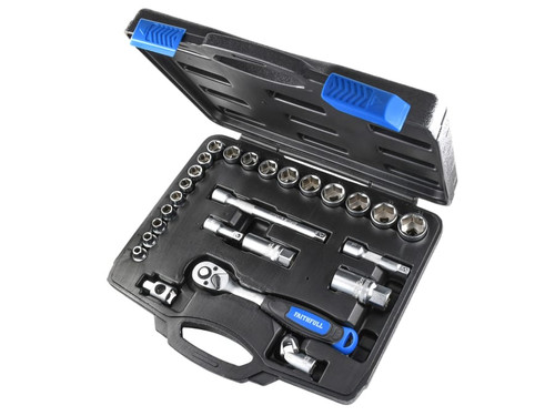 Faithfull FAISOC3826MQ 3/8in Drive Socket Set, 26 Piece