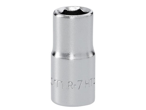 Facom R.7HT 6 Point Standard Socket 1/4in Drive 7mm