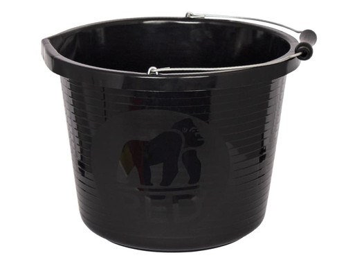 Red Gorilla PRM/BK Premium Bucket Black PRM/BK
