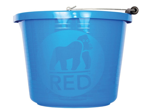 Red Gorilla PRM/BL Premium Bucket 14 litre (3 gallon) - Blue