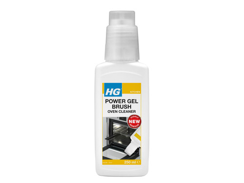 H G 483025106 Power Gel Brush Oven Cleaner 250ml