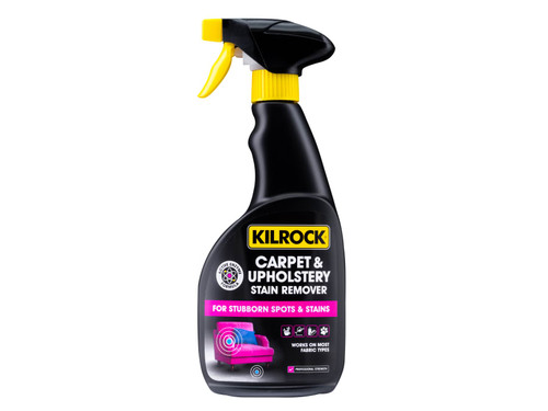 Kilrock CARPET500 Black Carpet & Upholstry Stain Remover Spray 500ml