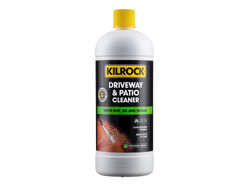 Kilrock DRIVEWAY PATIO 1L Black Driveway & Patio Cleaner 1L