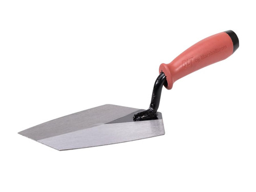 Marshalltown MBKTSG75 QLT Bucket Trowel, Resilient Handle 7.1/2in