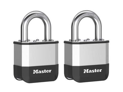 Master Lock PK5EURT Elite™ Laminated 52mm Padlock - 25mm Shackle (Pack of 2)