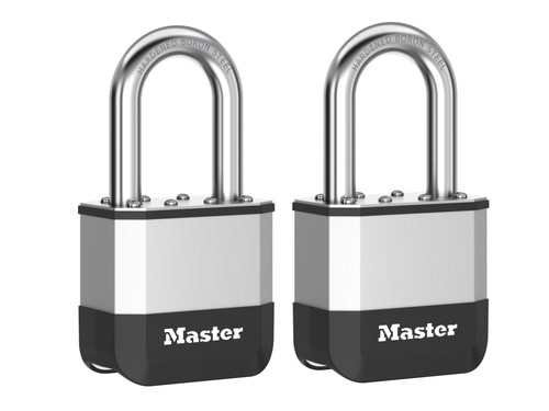 Master Lock PK5EURTLF Elite™ Laminated 52mm Padlock - 38mm Shackle (Pack of 2)