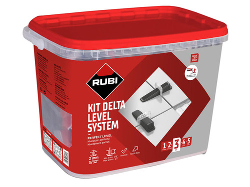 RUBI TILING TOOLS 03958 Delta Level System Kit