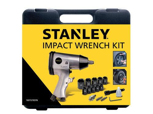 Stanley® Air Compressors 160157XSTN Impact Wrench Kit
