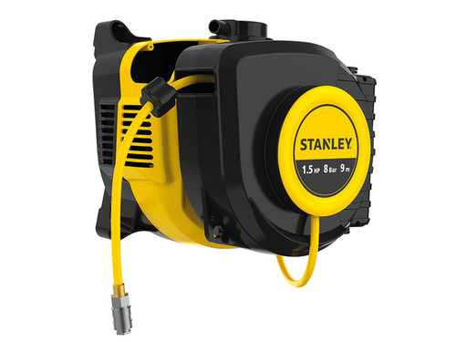 Stanley® Air Compressors SXCMD15WE Wall Mounted Air Hose 1.5 HP 8 Bar 9m