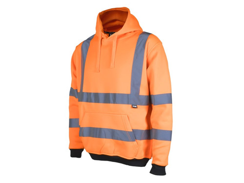 Scan SCAHVHDYXLO Hi-Vis Hoodie Orange - XL